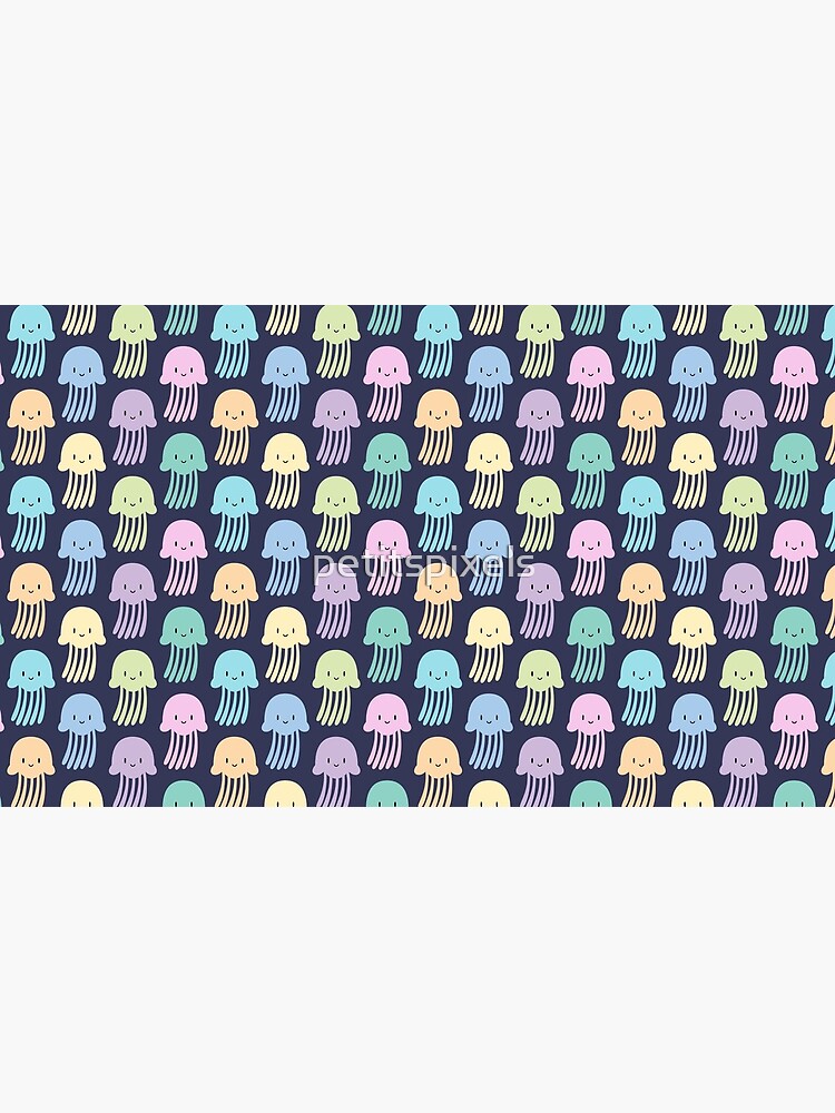 Thumbnail 6 of 6, Coffee Mug, Cute colorful jellyfishes designed and sold by petitspixels.