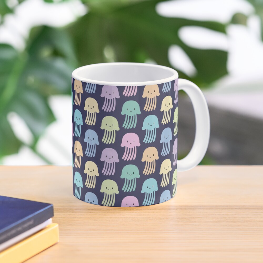 Cute colorful jellyfishes Mug