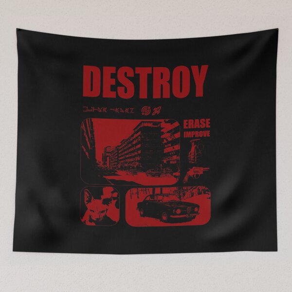 Item preview, Destroy Erase Improve Brutalism designed and sold by PVSKI.