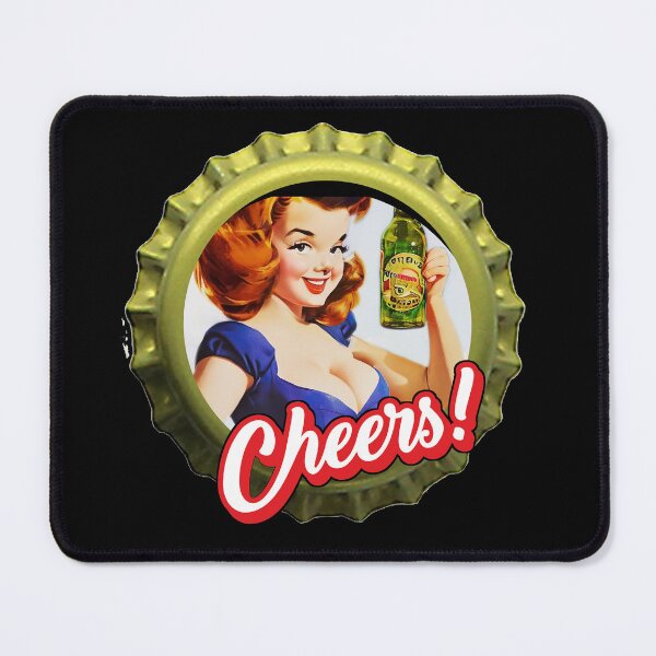 Item preview, Beer Cap - Pinup Girl designed and sold by cutestpinups.