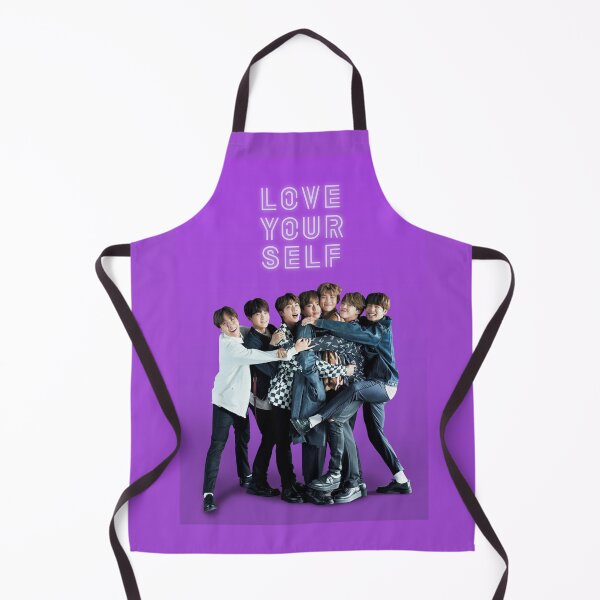 Item preview, BTS Love Yourself Group Photo in Purple designed and sold by shopnojams.