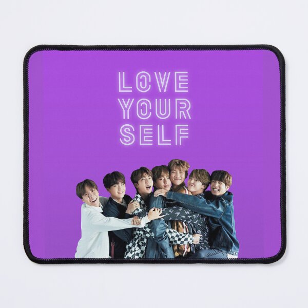 Item preview, BTS Love Yourself Group Photo in Purple designed and sold by shopnojams.