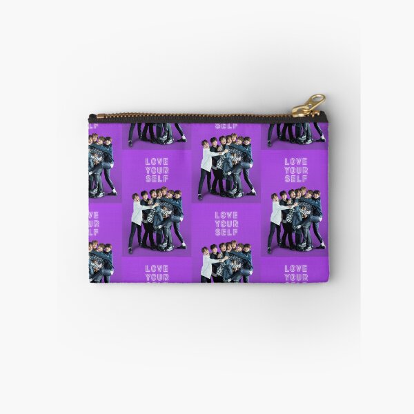 Item preview, BTS Love Yourself Group Photo in Purple designed and sold by shopnojams.