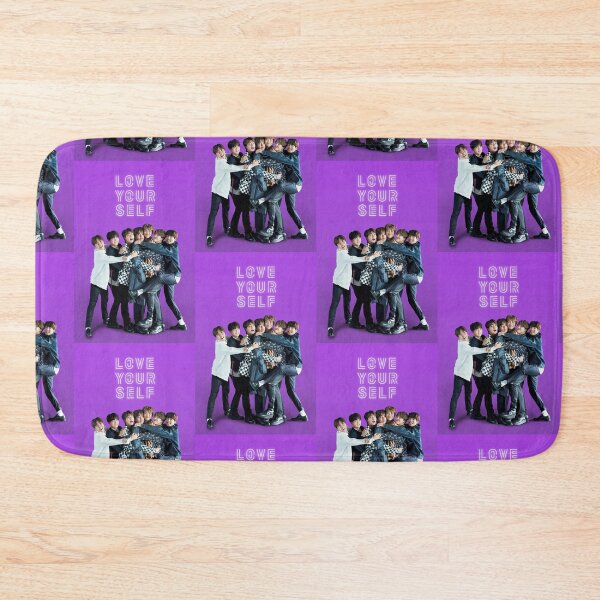 Item preview, BTS Love Yourself Group Photo in Purple designed and sold by shopnojams.