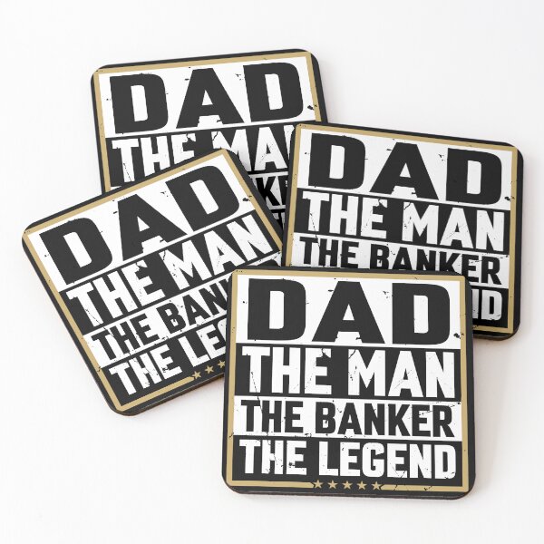 Item preview, Dad the Man the Banker the Legend designed and sold by FASHIONGALLERIA.