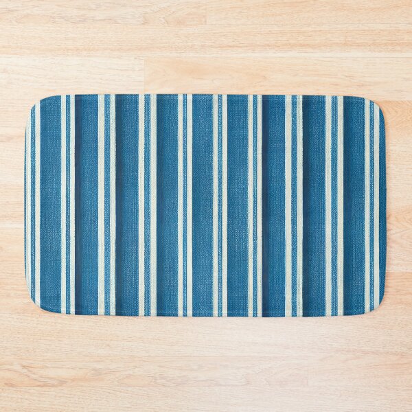 Aperçu de l'œuvre Rayures de peinture bleue craquelée créée et vendue par Fitbys.