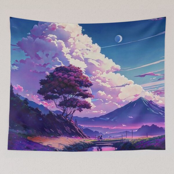Item preview, Lavender Theme Landscape  designed and sold by lifestylein.