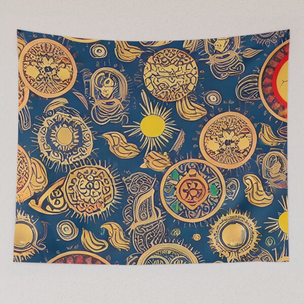 Item preview, Celestial designed and sold by Poetic Patterns Studio.