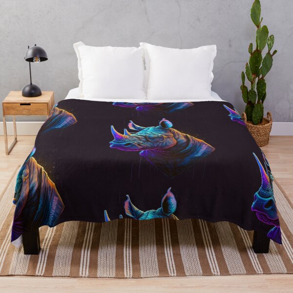 Item preview, Retrowave Rhino designed and sold by Abili-Tees.