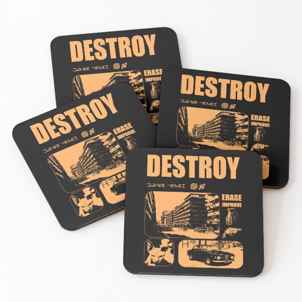 Item preview, Destroy Erase Improve Brutalism designed and sold by PVSKI.