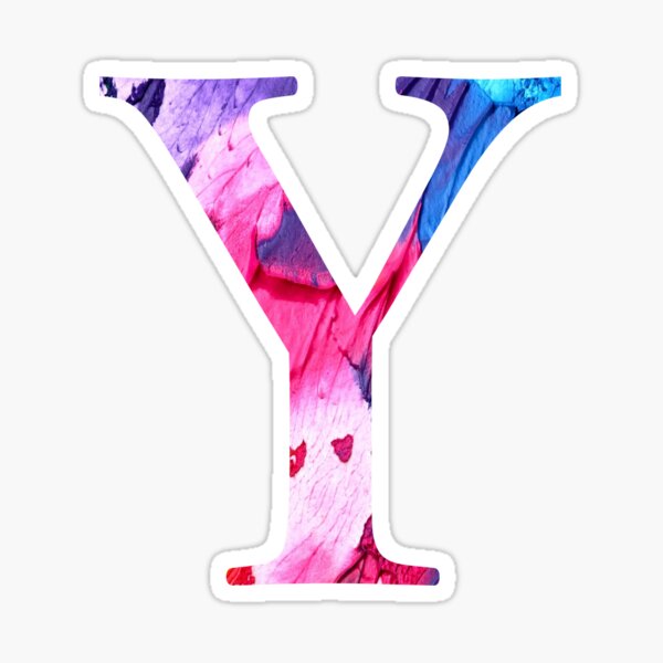 Item preview, Alphabet Letter Y Colorful designed and sold by MEG-mon.