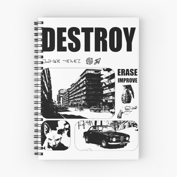 Artikelvorschau, Destroy Erase Improve Brutalism entworfen und verkauft von PVSKI.