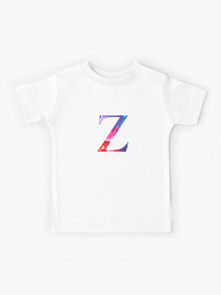 Letter Z T-Shirt - Alphabet Tees Letter Z T-Shirt - Alphabet Tees