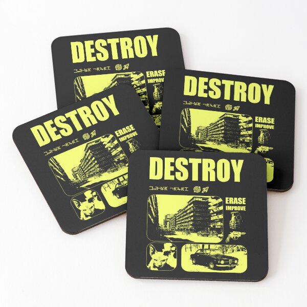 Item preview, Destroy Erase Improve Brutalism designed and sold by PVSKI.