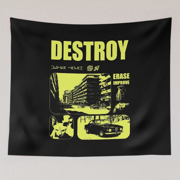 Item preview, Destroy Erase Improve Brutalism designed and sold by PVSKI.
