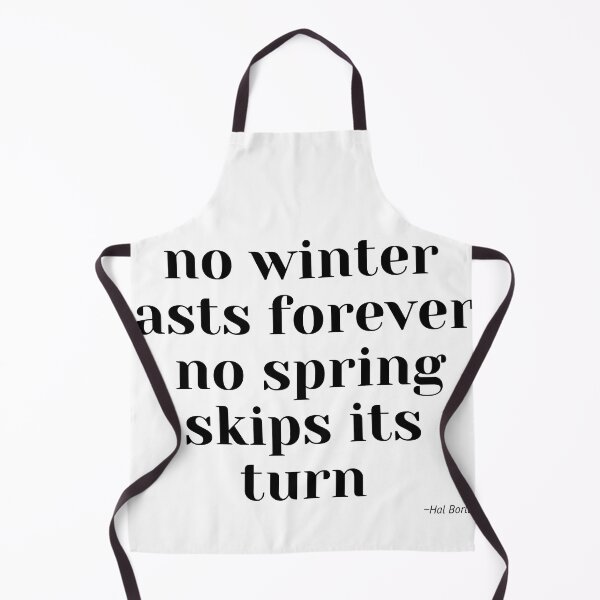 Item preview, No winter lasts forever, no spring skips its turn, polish artist designed and sold by PolishArtist.