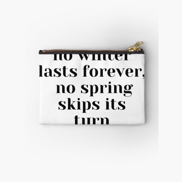 Item preview, No winter lasts forever,  no spring skips its turn, polish artist designed and sold by PolishArtist.