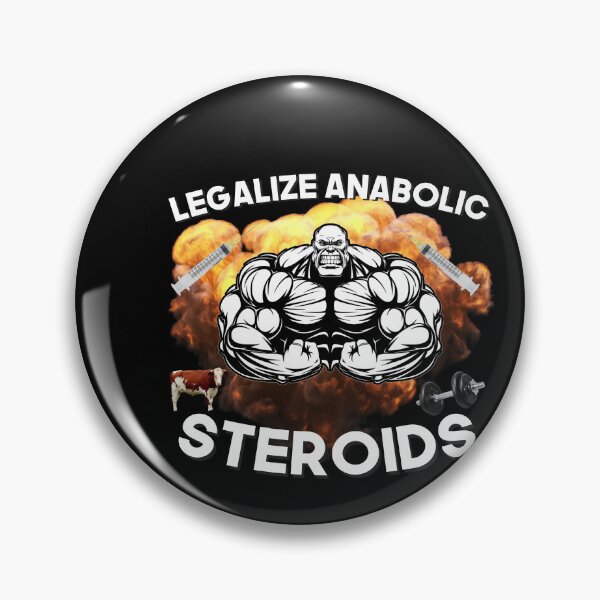 Item preview, Legalize Anabolic Steroids Funny Gym Bodybuilding Design designed and sold by Princeps-.