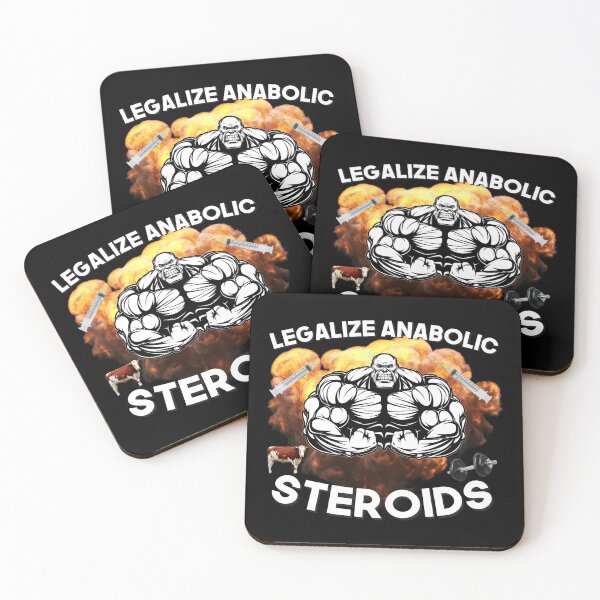 Item preview, Legalize Anabolic Steroids Funny Gym Bodybuilding Design designed and sold by Princeps-.