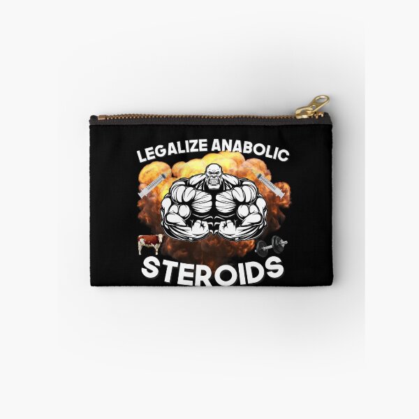 Item preview, Legalize Anabolic Steroids Funny Gym Bodybuilding Design designed and sold by Princeps-.
