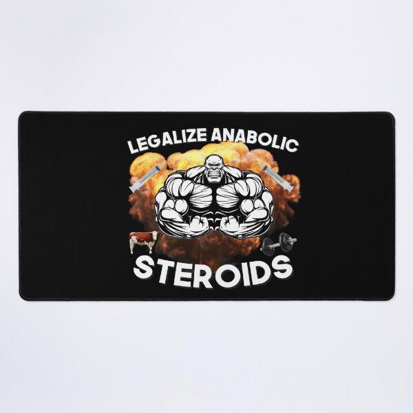 Item preview, Legalize Anabolic Steroids Funny Gym Bodybuilding Design designed and sold by Princeps-.
