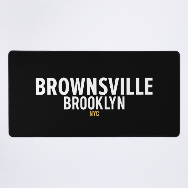 Item preview, Brownsville New York Brooklyn - Brownsville Brooklyn lettering - modern Brownsville logo designed and sold by Boogosh.
