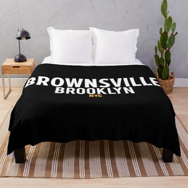 Item preview, Brownsville New York Brooklyn - Brownsville Brooklyn lettering - modern Brownsville logo designed and sold by Boogosh.