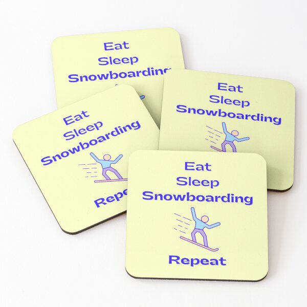 Item preview, Eat Sleep Snowboarding Repeat designed and sold by CCC2021.