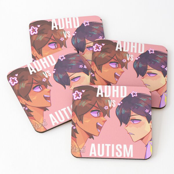 Item preview, Omori - ADHD vs Autism designed and sold by strawberoni.