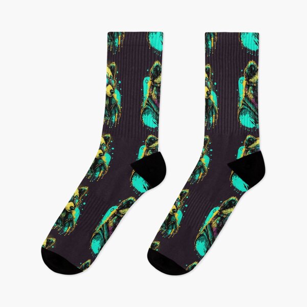 Artikelvorschau, Retrowave-Bär entworfen und verkauft von Abili-Tees.