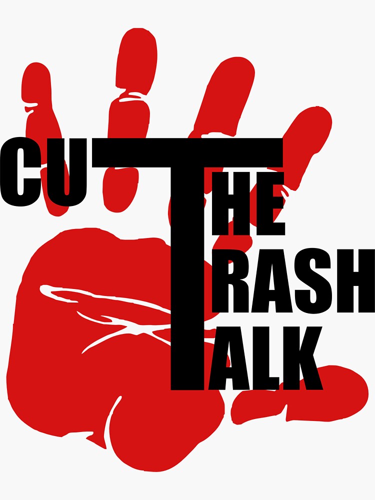 trashtalk 8' Sticker