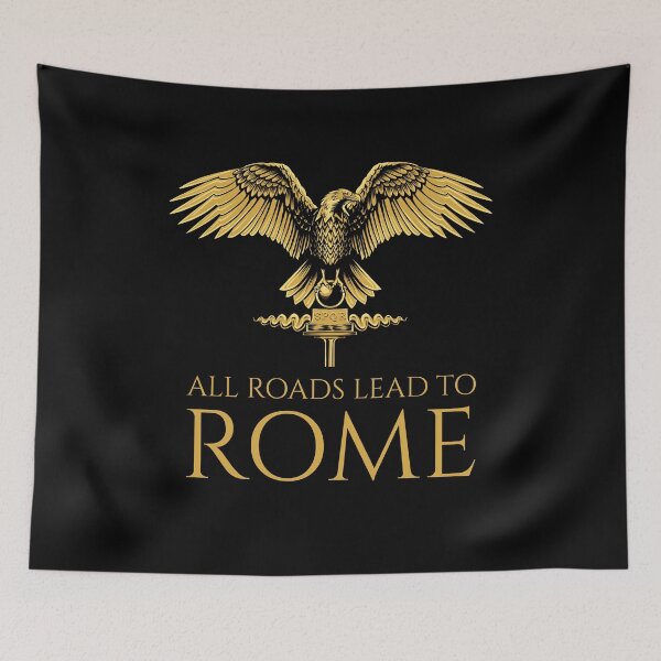 Item preview, Ancient Roman History - All Roads Lead To Rome - Roman Empire designed and sold by Styrman.