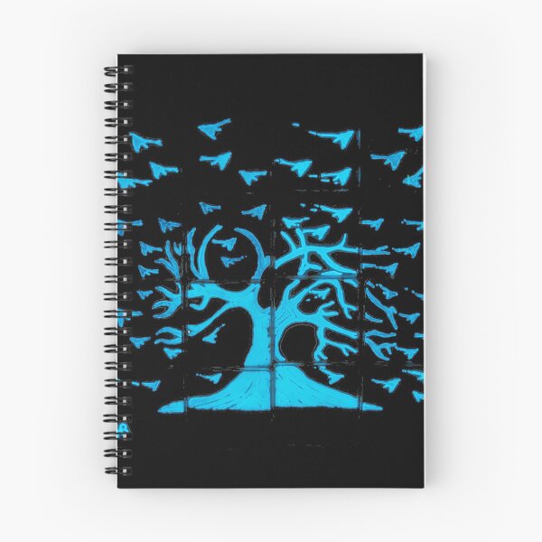 Item preview, Glowing Bacterial Art - Bird Tree designed and sold by SiouxsieW.