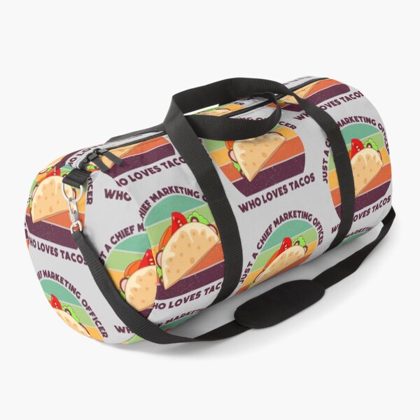 Item preview, Just a chief marketing officer who loves tacos, dark text, funny food lovers chief marketing officer job, marketing department, humor, joke, meme, tacos lover, foodie worker designed and sold by SGS-.