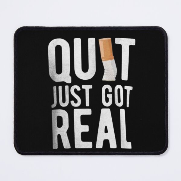 Item preview, Quit Just Got Real New Year Resolution designed and sold by nirmalsawlani.