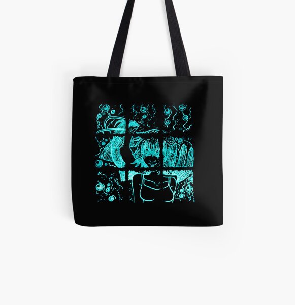 Glowing Bacterial Art - Harmony All Over Print Tote Bag