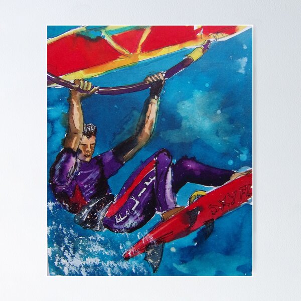 Item preview, Windsurf flyer designed and sold by GillyZulu.