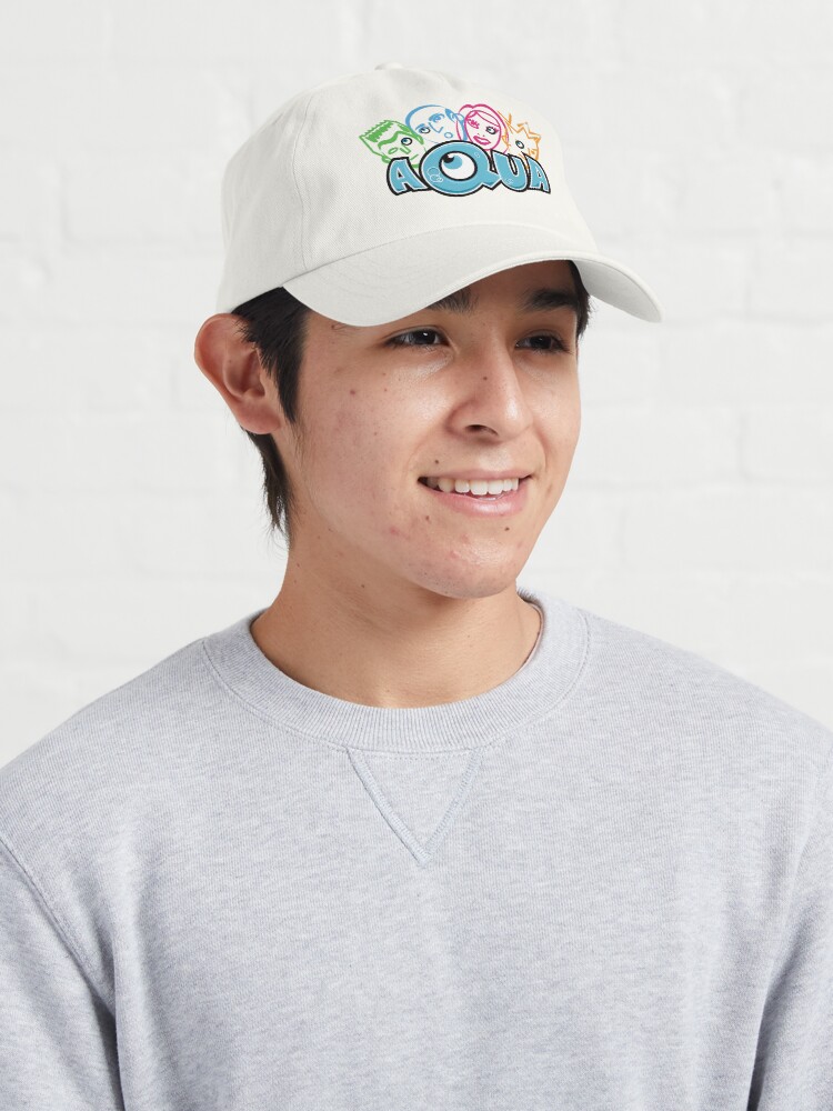 Alternate view of Aqua Cartoon Heads Cap