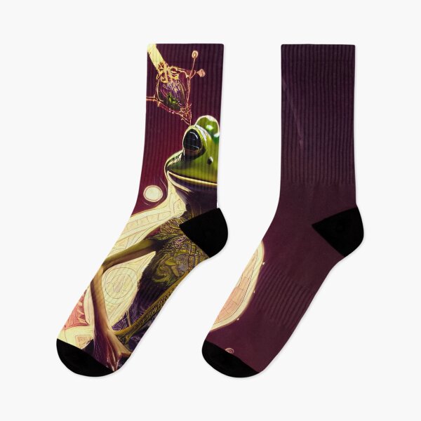 Item preview, Ribbit, the Elegant Frog designed and sold by MrJuddart.
