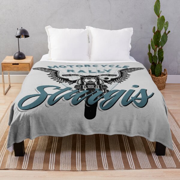 Item preview, Sturgis motorcycle rally south Dakota black and blue designed and sold by PincGeneral.