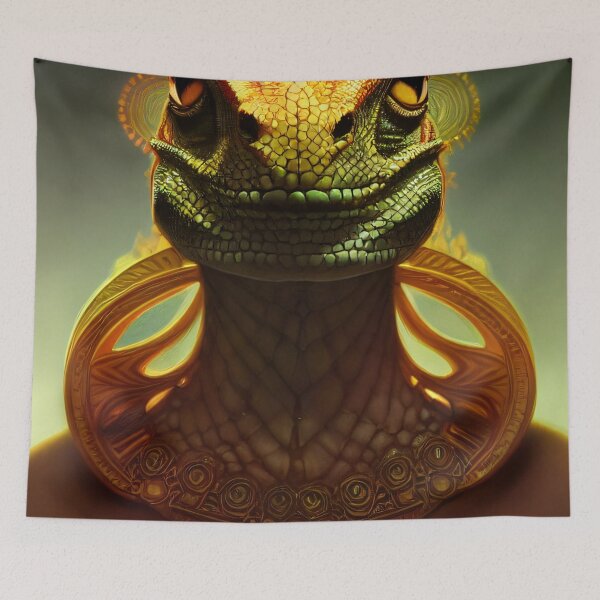 Item preview, Slimy, el lagarto apuesto designed and sold by MrJuddart.