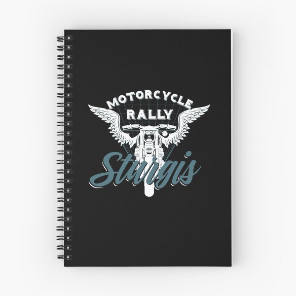 Item preview, Sturgis motorcycle rally south Dakota white and blue designed and sold by PincGeneral.
