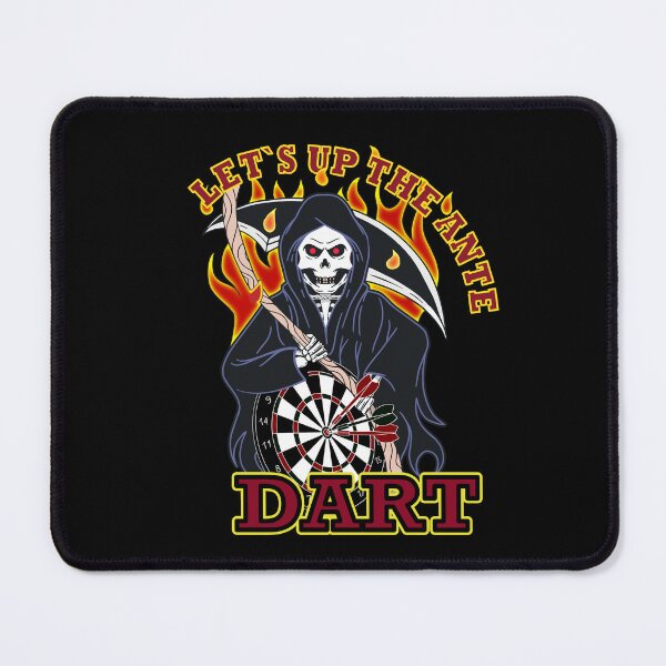 Item preview, Dart Let`s up the ante, skeleton, skeleton hands, dart design dart players, darts designed and sold by ChrUzDesigner.