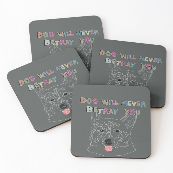 Item preview, Dog will never betray you_c12 designed and sold by Mimi Huang.
