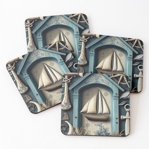 Item preview, Sea and Beach Theme Print designed and sold by Fitbys.
