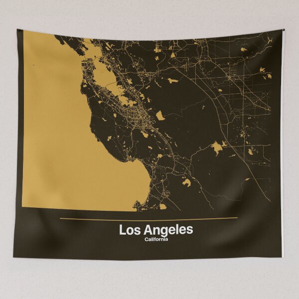 Item preview, The City of Dreams: A Map of Los Angeles designed and sold by wamuigaworld.