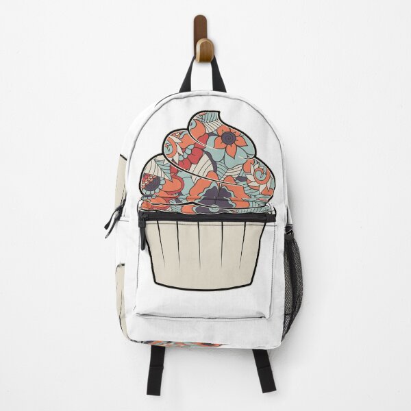 Item preview, Cupcake Pastry Lover Baked Goods Cute Floral Pattern designed and sold by SoccaTamam.