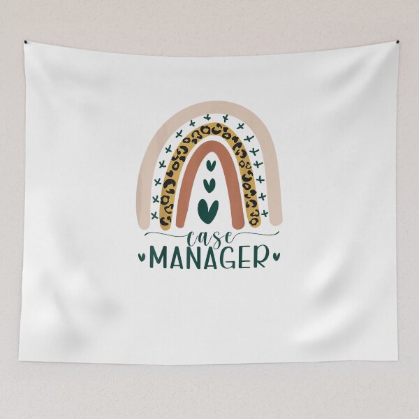Item preview, Care Coordinator Case Manager Social Worker Leopard Rainbow designed and sold by M7MED12.