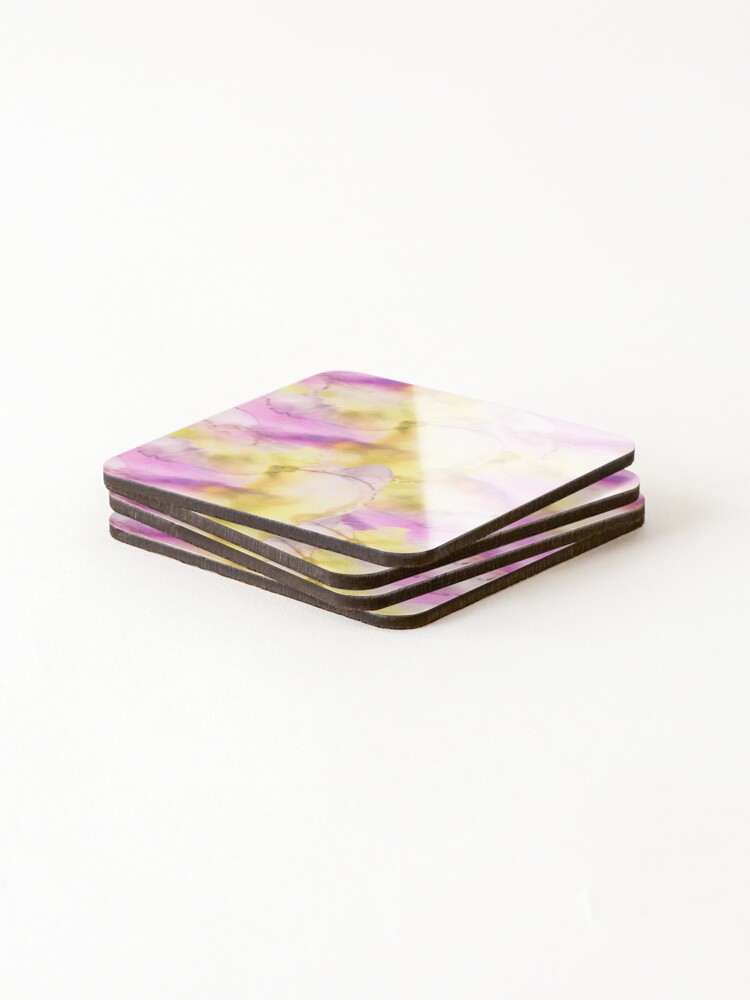 Thumbnail 4 of 5, Coasters (Set of 4), Color Combination Pattern designed and sold by TowTees.