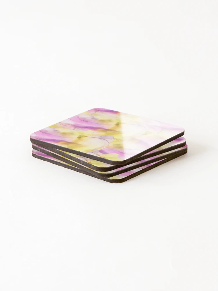 Thumbnail 4 of 5, Coasters (Set of 4), Color Combination Pattern designed and sold by TowTees.